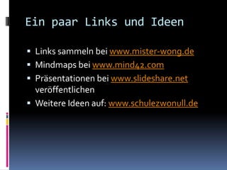 Beziehungen werden sichtbar