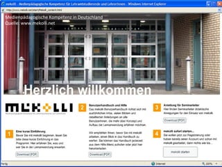 Medienpädagogische Kompetenz in Deutschland Quelle: www.mekolli.net 
