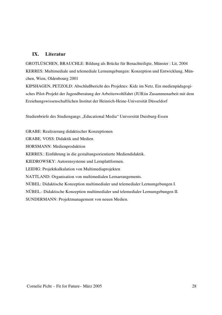 Medienprojekt "Fit for Future"