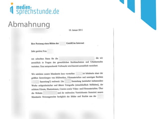 Abmahnung
 