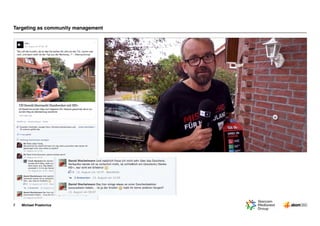 Michael Praetorius
Targeting as community management
7
 