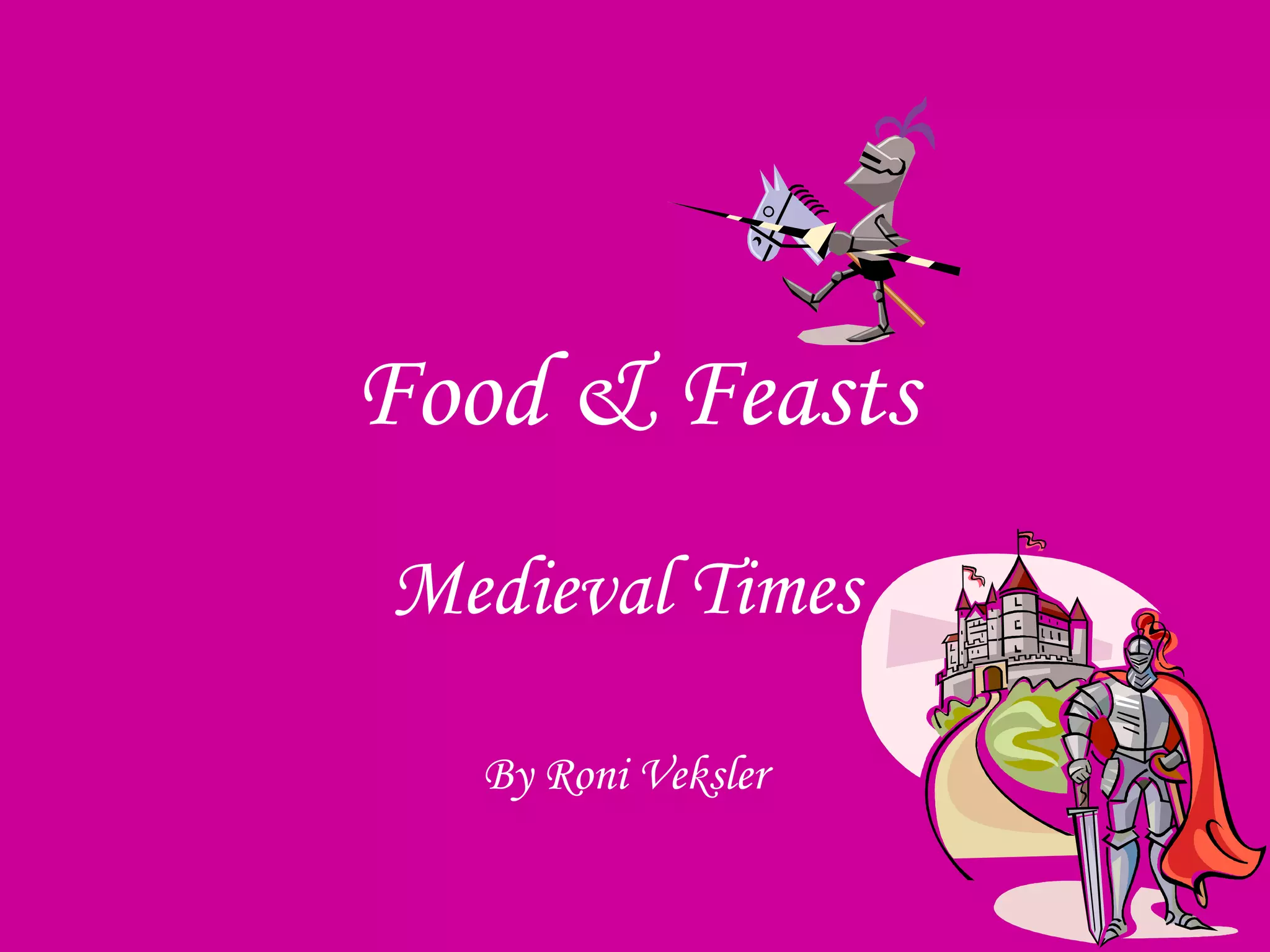 medieval food | PPT