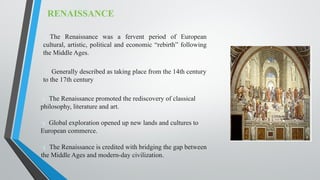 MEDIEVAL/MIDDLE AGES AND RENAISSANCE.pptx