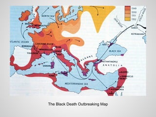 The Black Death Outbreaking Map
 