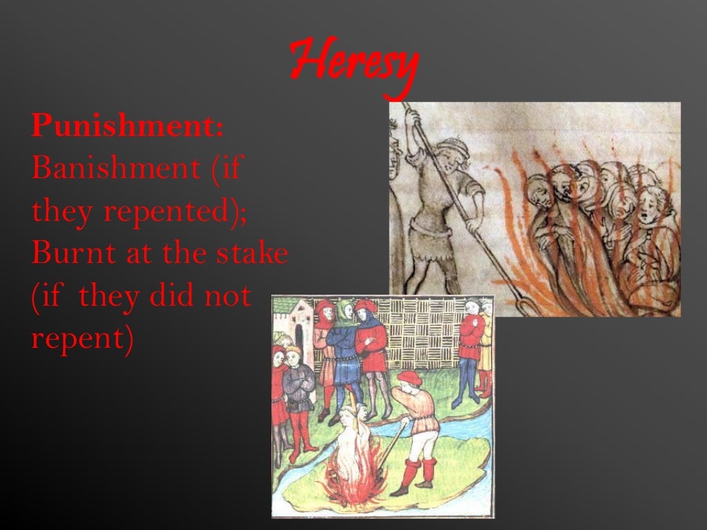 Medieval Crimes and Punishments