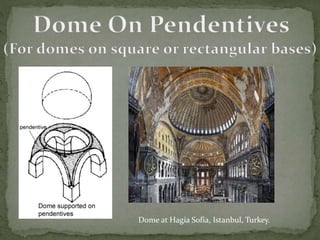 Dome at Hagia Sofia, Istanbul, Turkey.
 