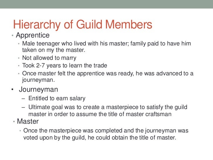 Medieval guilds by richey and bonar 7th