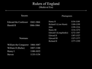 Medieval Period (British Literature) | PDF