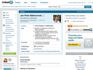 Flickr
 •   Flickr is een website voor het delen van (digitale) foto's.
 •   Het uploaden kan ook via e-mail of een mobiele telefoon.
 •   Flickr is in korte tijd uitgegroeid tot een zeer populaire site om als
     opslagplaats te gebruiken, vooral onder bloggers.
 •   Flickr is ontwikkeld door het Canadese bedrijf Ludicorp en werd
     in maart 2005 overgenomen door Yahoo!
 