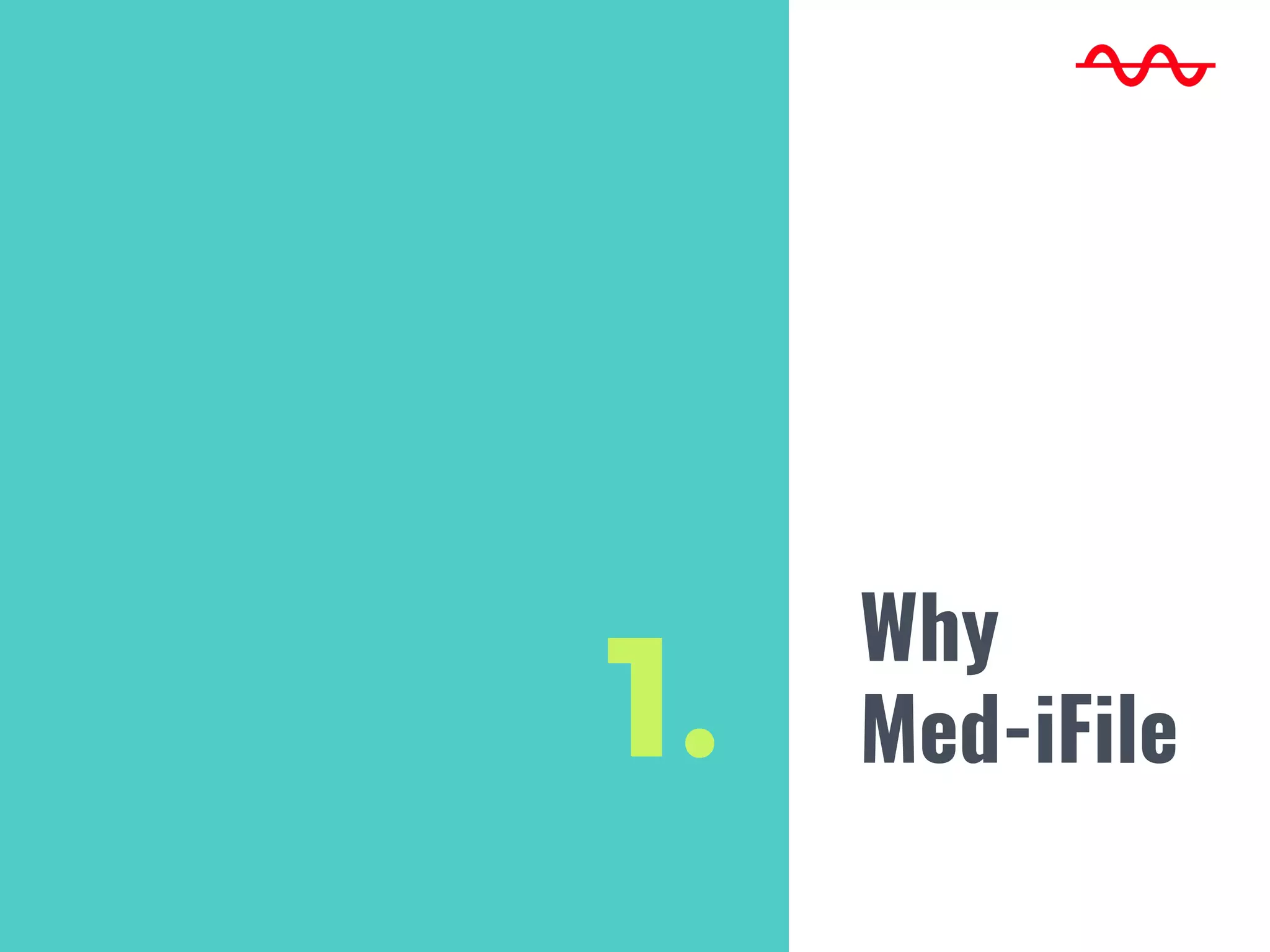 1.
Why
Med-iFile
 