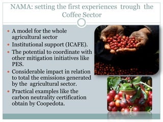 Medina. Zamora Agricultural NAMA in Costa Rica july 2012