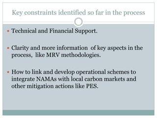 Medina. Zamora Agricultural NAMA in Costa Rica july 2012