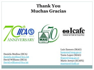 Medina. Zamora Agricultural NAMA in Costa Rica july 2012