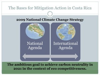 Medina. Zamora Agricultural NAMA in Costa Rica july 2012