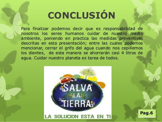 El medio ambiente