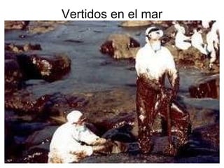 Vertidos en el mar
 