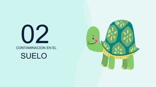 SUELO
02
CONTAMINACION EN EL
 
