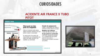 19
ACIDENTE AIR FRANCE X TUBO
PITOT
 