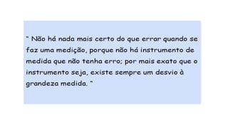 Medição em Química