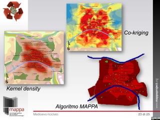 Co-kriging

Kernel density
Algoritmo MAPPA
Medioevo riciclato

23 di 25

 