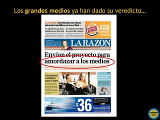 Los grandes medios ya han dado su veredicto…
 