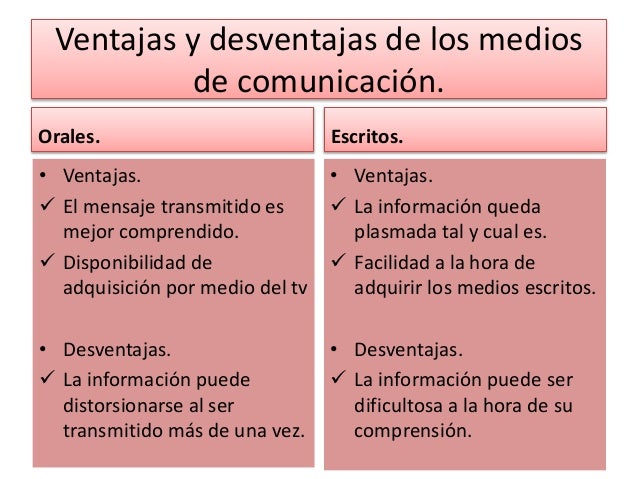Ventajas Y Desventajas De La Comunicacion Masiva Imag - vrogue.co