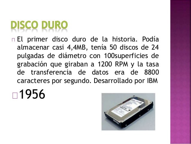 Medios de almacenamiento de informacion