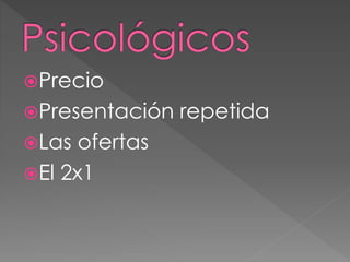 Medios de animación del punto de venta!! | PPTX