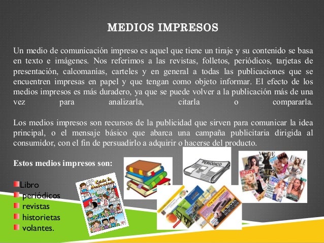 Medios de comunicación