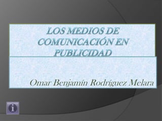 Omar Benjamín Rodríguez Melara.
 