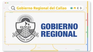 Gobierno Regional del Callao
2
3
4
1
 