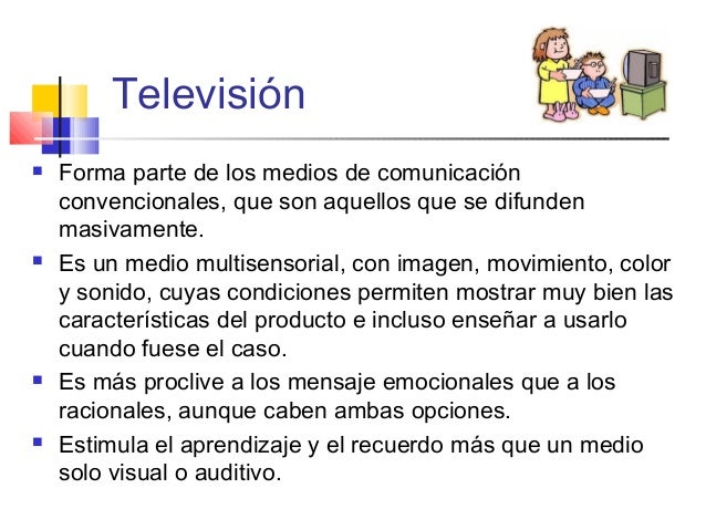 La Tv Como Medio De Comunicación