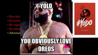 YODO
• Descubierto en 1923.
• Se pueden administrar por vía oral o EV.
• Se expanden por tejido extracelular.
• Se elimina por vía renal.
• Alternativa al bario.
 