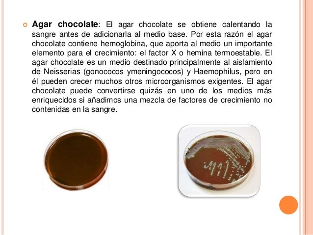Medios de cultivo