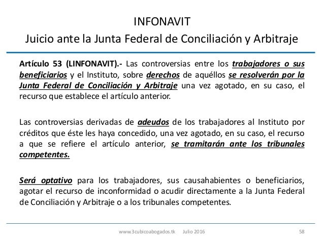 Medios de defensa vs IMSS e INFONAVIT