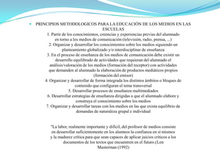 Medios de enseñanza o materiales didacticos