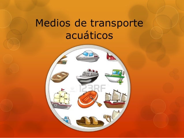 Medios de transporte acuáticos