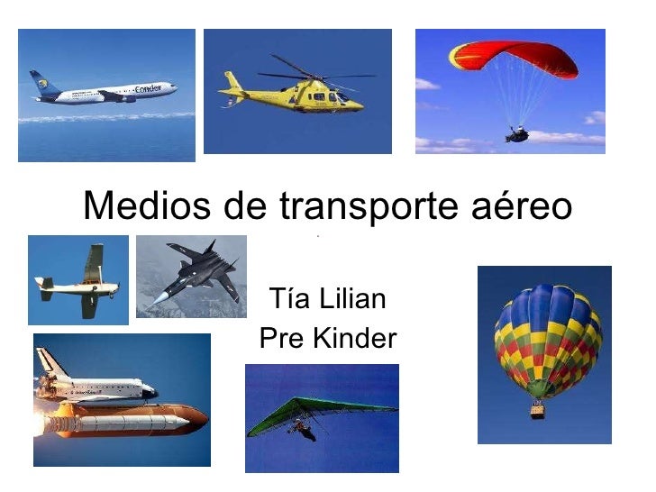 Resultado de imagen de tipos de transportes aereos