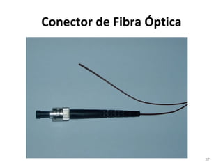 Conector de Fibra Óptica
37
 