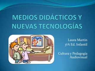 Laura Martín
3ºA Ed. Infantil
Cultura y Pedagogía
Audiovisual

 