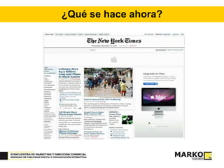 ¿Qué se hace ahora? 