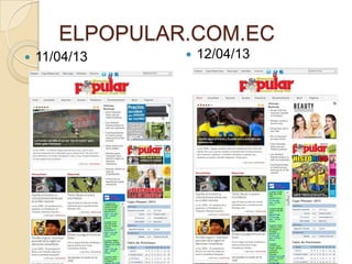 ELPOPULAR.COM.EC
   11/04/13       12/04/13
 