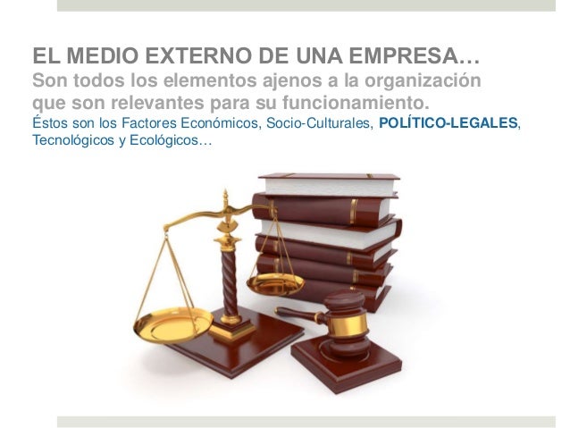 Medios internos y externos de la empresa...