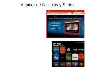 Alquiler de Peliculas y Series
 
