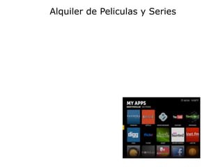 Alquiler de Peliculas y Series
 