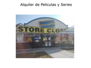 Alquiler de Peliculas y Series
 