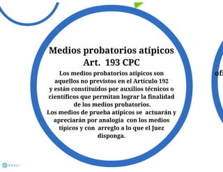 MEDIOS PROBATORIOS