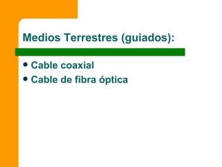 cable coaxial y fibra optica