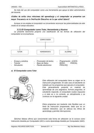 Medios y materiales educativos