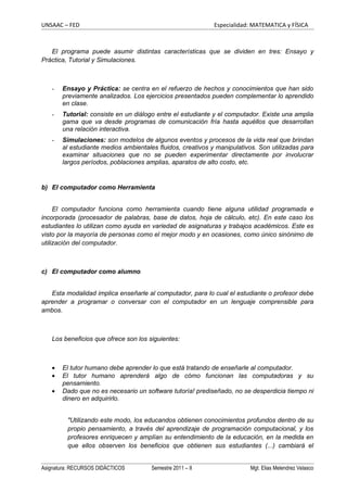 Medios y materiales educativos